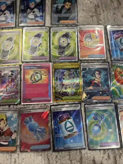 Pokemon TCG - Full Art Trainer 24 Card Lot - Holo Ultra Rare - NM - Image 3