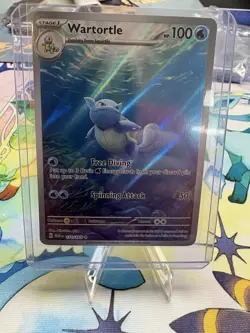 Pokemon TCG Wartortle Scarlet & Violet 151 Card Holo IR 171/165 - Image 1