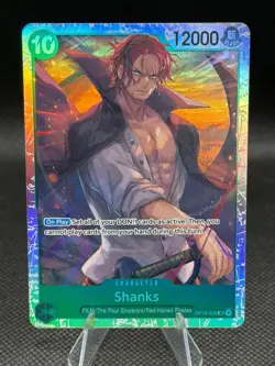 Shanks OP13-028 (SR) Carrying on His Will Japanese One Piece Card TCG - Image 1