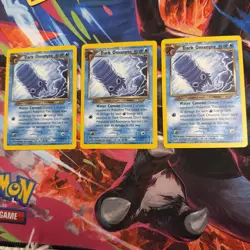 Pokemon TCG Dark Omanyte Neo Destiny Card 37/105 Unlimited Uncommon - Image 1