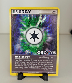 Heal Energy Pokemon TCG EX Deoxys Reverse Holo Stamped Uncommon Card #94/107 MP - Image 1