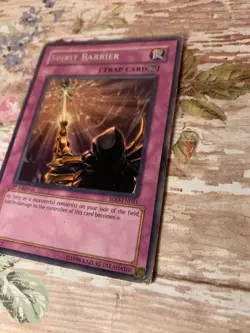 Spirit Barrier 1st Edition Yugioh Trap Card TCG Yu-Gi-Oh! Anime Show￼SOD-EN051 - Image 3