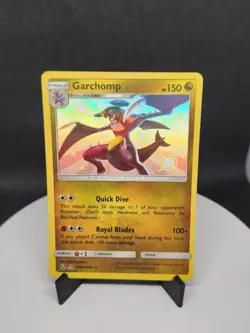 Garchomp SV40/SV94 Hidden Fates Shiny Vault Holo Rare Pokemon Card NM - Image 1