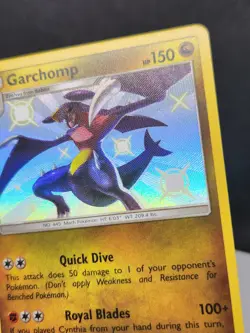 Garchomp SV40/SV94 Hidden Fates Shiny Vault Holo Rare Pokemon Card NM - Image 4