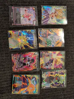 dragon ball super card Game foil Lot - Image 1