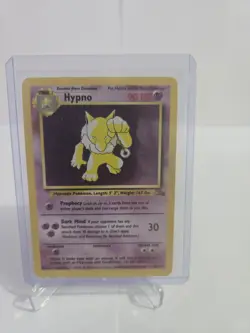 Pokemon TCG Hypno Fossil 8/62 Holo Rare Unlimited 90 HP English Card - Image 1