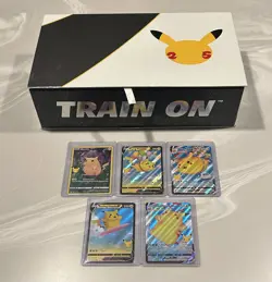 Pokemon 25th Anniversary Ultra Premium Collection Opened Box + Cards/Items - Image 1