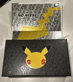 Pokemon 25th Anniversary Ultra Premium Collection Opened Box + Cards/Items - Image 4