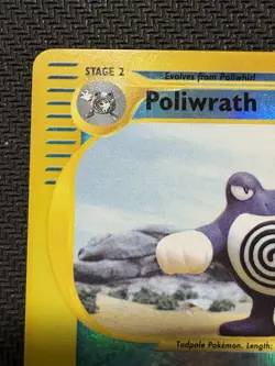 Pokemon TCG Poliwrath Expedition Reverse Holo Rare 24/165 LP Lightly Played Card - Image 2