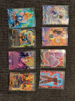 dragon ball super card Game foil Lot - Image 1