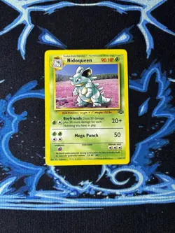 Pokemon TCG Nidoqueen Jungle Card 23/64 Unlimited Rare Non-Holo, Vintage - Image 1