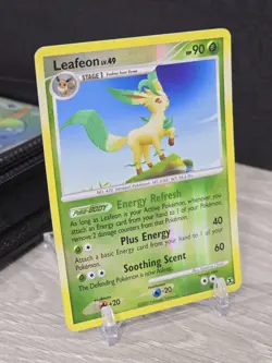 Pokemon Card TCG Leafeon Lv. 49 Reverse Holo 45/111 Rising Rivals 2009 Rare - Image 1