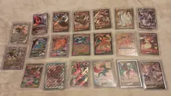 Lot of 20 Pokemon Cards Ultra Rare Hits (VMAX V ex GX Full Art Promo) Charizard - Image 1