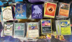 Pokemon Bulk Card Lot, 1750+ Cards (1250+ Nonholos, 550+ Energies) 480+ Sleeves - Image 2