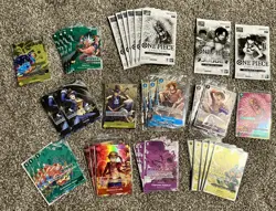 One Piece Card Game Sealed Lot (Promo, Winner, Judge) + Store Winner Cards - Image 1