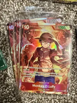 One Piece Card Game Sealed Lot (Promo, Winner, Judge) + Store Winner Cards - Image 2