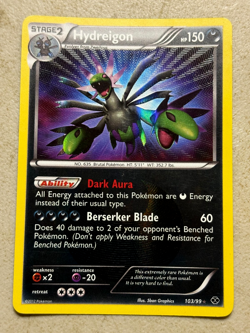 Hydreigon 103/99 Black&White Next Destinies Secret Rare LP/NM- Card - Image 3