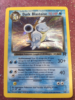 Dark Blastoise Holo 3/82 – Team Rocket – NM/M – Vintage Pokemon Card (2000) - Image 1