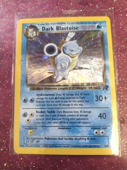 Dark Blastoise Holo 3/82 – Team Rocket – NM/M – Vintage Pokemon Card (2000) - Image 2