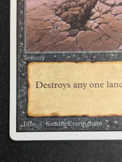 MTG Card - 1x Sinkhole - Unlimited Edition (2ED) - MP - Vintage Black Magic 1993 - Image 5