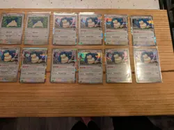 Pokemon TCG Snorlax 24 Card Lot (Holo, Reverse Holo, And Promo) - Image 4
