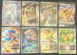 Pokemon TCG 8 Card Lot: N's Reshiram 167/159: Journey Together Illustration Rare - Image 1