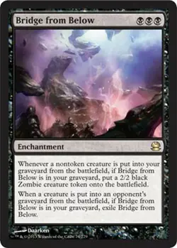 Bridge from Below x1 1x FOIL Modern Masters NM MTG - Image 1