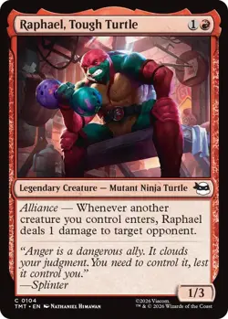 Raphael, Tough Turtle C Teenage Mutant Ninja Turtles 104 NM - Image 1