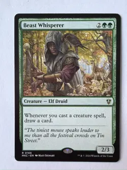 Beast Whisperer #166 (NM) Murders Karlov Manor MKC Magic MTG - Image 1
