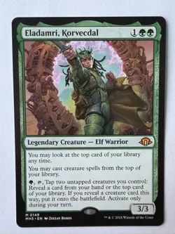 MTG Eladamri, Korvecdal 0149 Modern Horizons 3 M/NM Free UK P&P - Image 1