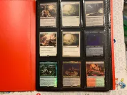 #42 MTG MAGIC GATHERING BINDER COLLECTION LOT TONS OF RARE MYTHIC FOIL MANY SETS - Image 1