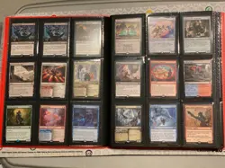 #42 MTG MAGIC GATHERING BINDER COLLECTION LOT TONS OF RARE MYTHIC FOIL MANY SETS - Image 2