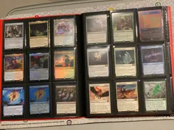 #42 MTG MAGIC GATHERING BINDER COLLECTION LOT TONS OF RARE MYTHIC FOIL MANY SETS - Image 3