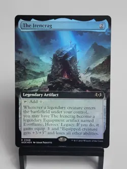 Magic the Gathering - Wilds of Eldraine - The Irencrag - Extended Art - FOIL - Image 1