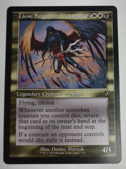 Mtg. Liesa, Forgotten Archangel. Retro Frame. Innistrad Remastered. - Image 1