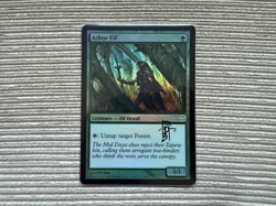 1x NM Foil Signed Arbor Elf RK Post Worldwake MTG Magic the Gathering - Image 1