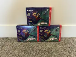(3) Magic The Gathering Marvel Spider-Man Collector Booster Omega New Sealed MTG - Image 1