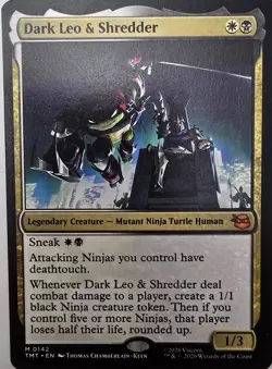 MTG Dark Leo & Shredder–Foot Clan Ninja Army|TMNT Commander Deck|Token Swarm EDH - Image 1