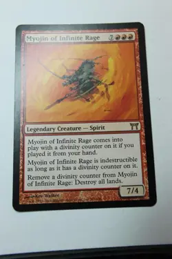 MTG Myojin of Infinite Rage x1- -Champions of Kamigawa-Lightly Played - Image 1