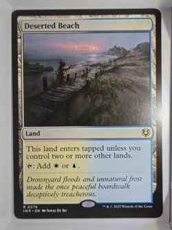 Deserted Beach - R276 - MTG - Innistrad Remastered (INR) - Image 1