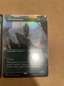 2x Old Gnawbone set - Borderless Foil (296) + Standard (197/281) Mythic - Image 2