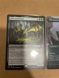 2x Old Gnawbone set - Borderless Foil (296) + Standard (197/281) Mythic - Image 3