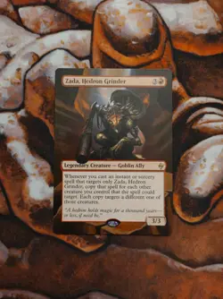 Magic the Gathering Zada, Hedron Grinder Hand Painted Unique Custom MTG Alter - Image 1
