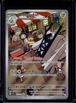 2024 Pokemon Stellar Crown Archaludon #155/142 - Image 1