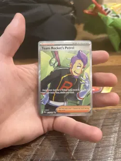 Pokemon TCG Team Rocket's Petrel 226/182 Destined Rivals Full Art Ultra Rare NM - Image 1