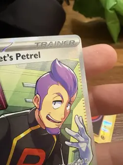 Pokemon TCG Team Rocket's Petrel 226/182 Destined Rivals Full Art Ultra Rare NM - Image 4