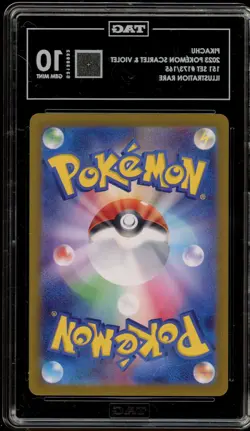 Pokemon Pikachu 151 MEW EN sv2a Japanese Art Rare #173 TAG 10 Gem Mint - Image 2