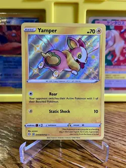 Pokemon TCG Shining Fates Yamper SV039/SV122 Baby Shiny NM - Image 1