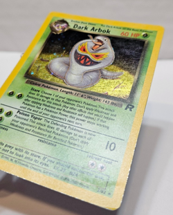 Dark Arbok 2/82 Holo Rare Unlimited Team Rocket *LIGHT SWIRL* Pokemon 809 - Image 2