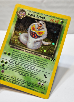 Dark Arbok 2/82 Holo Rare Unlimited Team Rocket *LIGHT SWIRL* Pokemon 809 - Image 4
